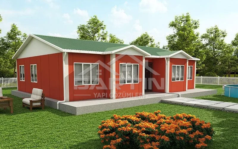 112 m² Single-Storey Prefabricated House exterior