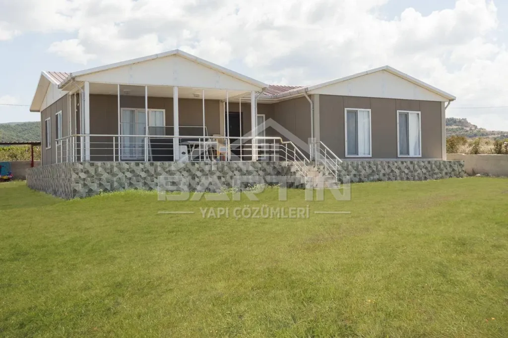 123 m² eingeschossiges Fertighaus Bild 2