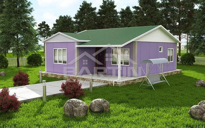 68 m² Tek Katlı Prefabrik Ev dış cephe
