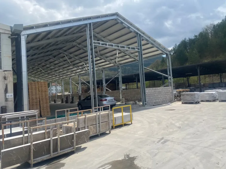 Bartın Ticari Prefabrik Çelik Yapılar uygulaması – 31