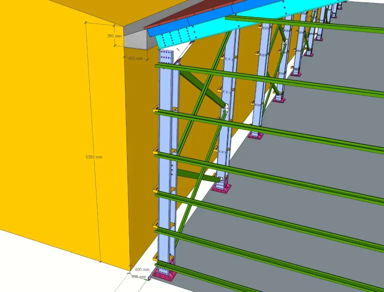 Bartın Ticari Prefabrik Çelik Yapılar uygulaması – 38