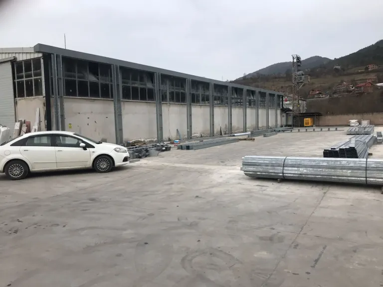 Bartın Ticari Prefabrik Çelik Yapılar uygulaması – 46