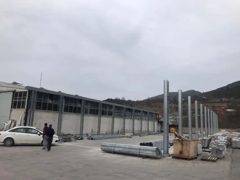 Bartın Ticari Prefabrik Çelik Yapılar uygulaması – 47
