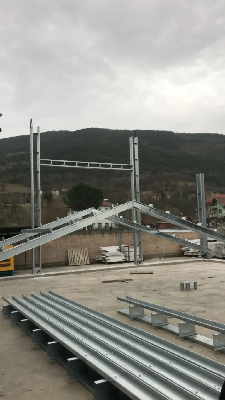 Bartın Ticari Prefabrik Çelik Yapılar uygulaması – 51