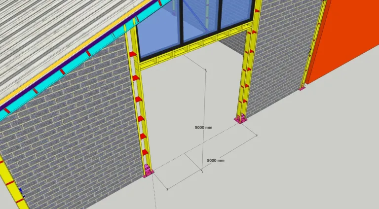 Bartın Ticari Prefabrik Çelik Yapılar uygulaması – 52