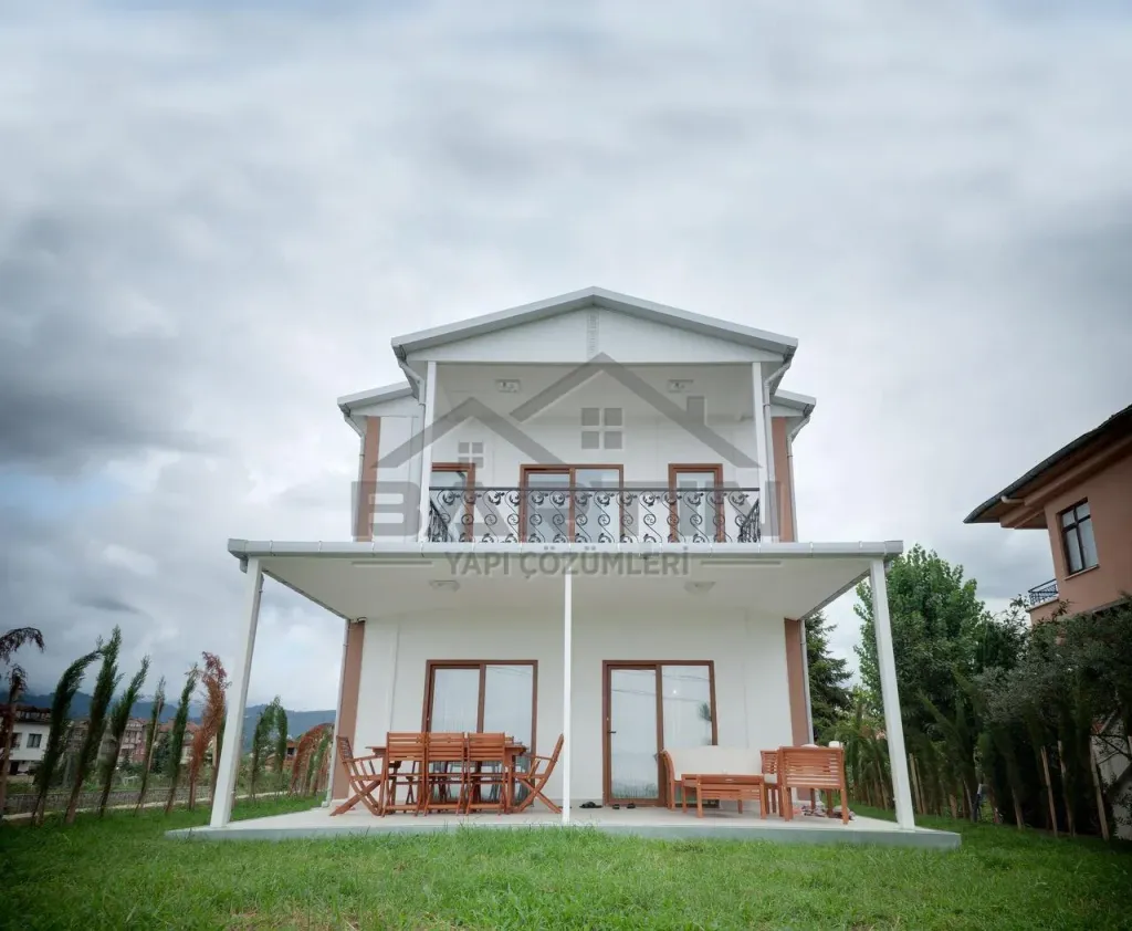 122 m² Duplex Prefabricated House image 3
