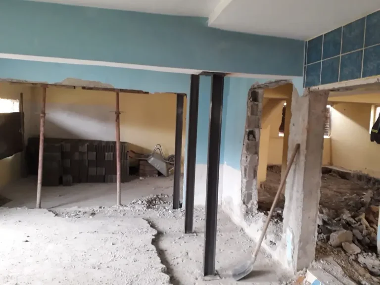 Yapı güçlendirme çalışması