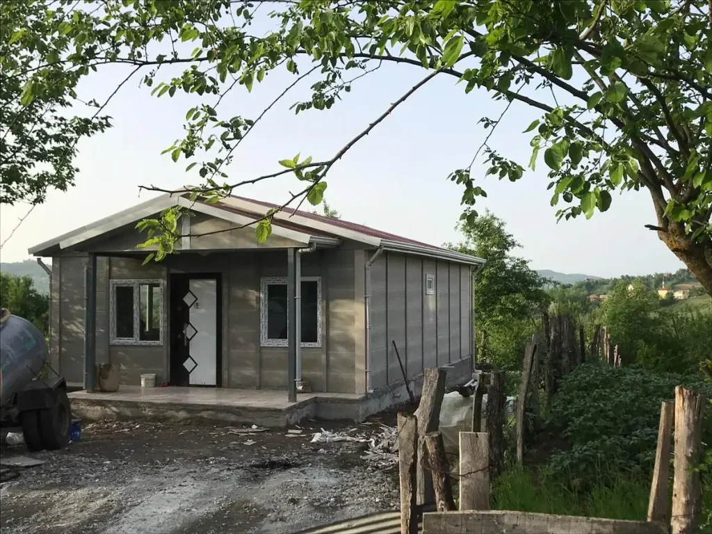 Prefabrik ev uygulaması