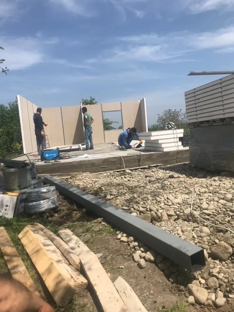 Prefabricated house project – Bartın Yapı Çözümleri