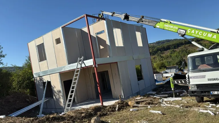 Prefabricated house project – Bartın Yapı Çözümleri