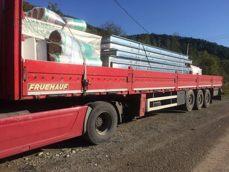 Transport und Entladung – Bartın Yapı Çözümleri