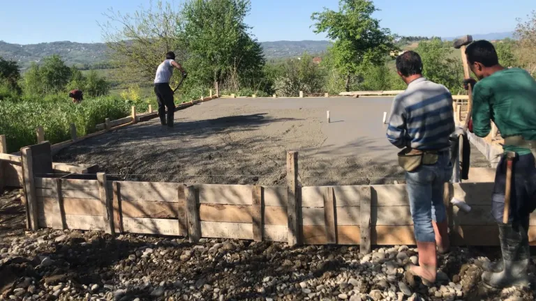 Foundation and formwork – Bartın Yapı Çözümleri