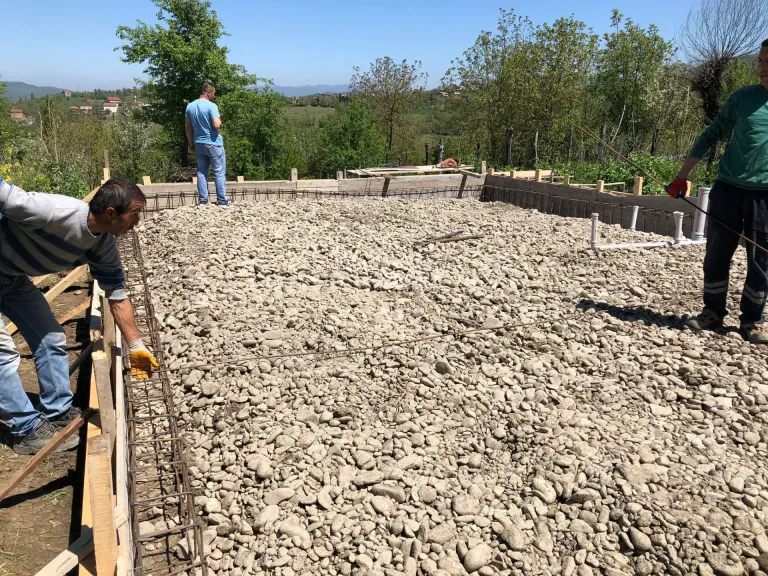 Foundation and formwork – Bartın Yapı Çözümleri