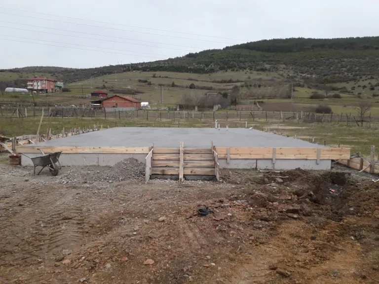 Foundation and formwork – Bartın Yapı Çözümleri