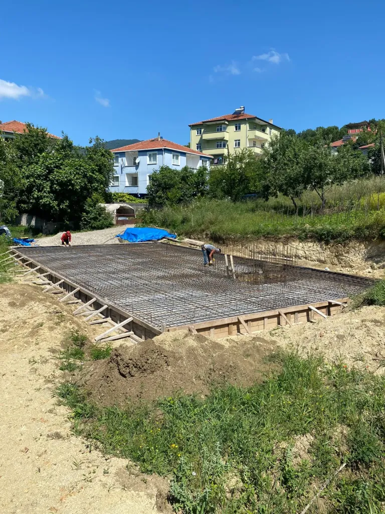 Foundation and formwork – Bartın Yapı Çözümleri