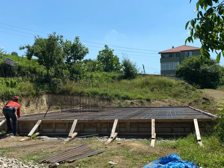 Foundation and formwork – Bartın Yapı Çözümleri