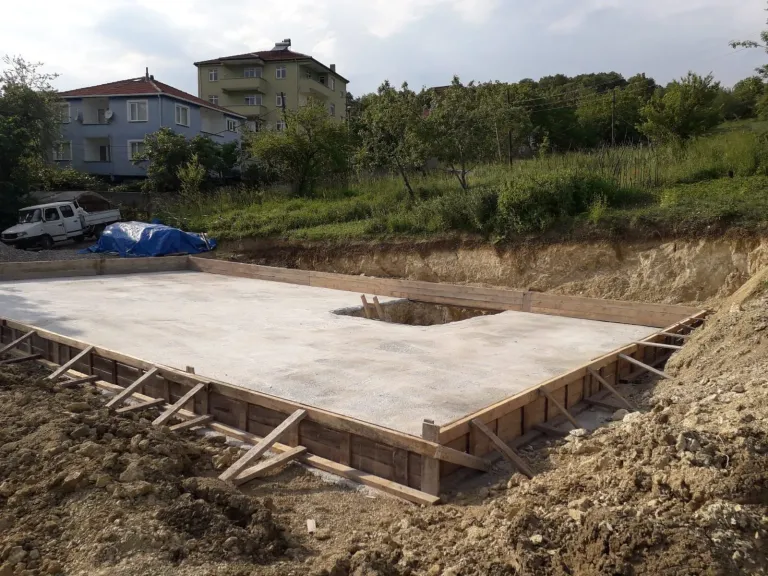Foundation and formwork – Bartın Yapı Çözümleri
