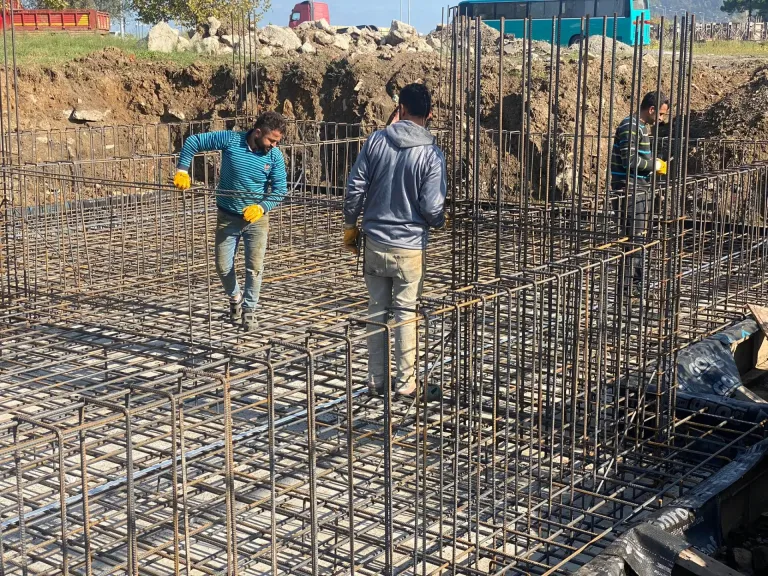 Foundation and formwork – Bartın Yapı Çözümleri