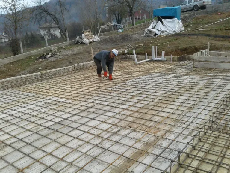 Foundation and formwork – Bartın Yapı Çözümleri