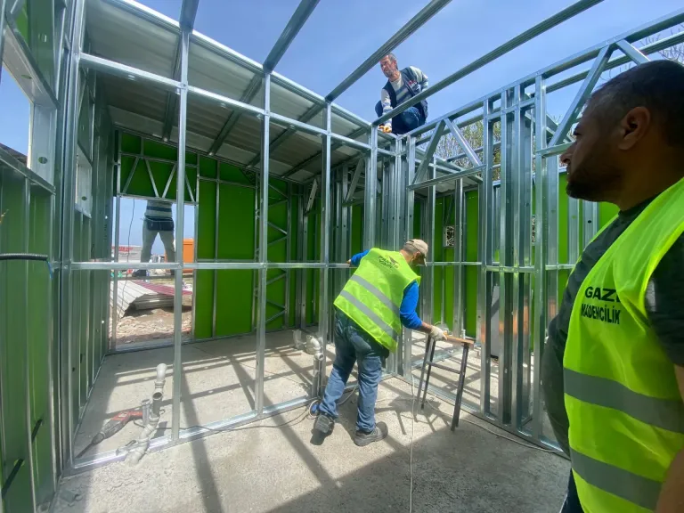 Projekt für gewerblichen Stahlbau – Bartın Yapı Çözümleri