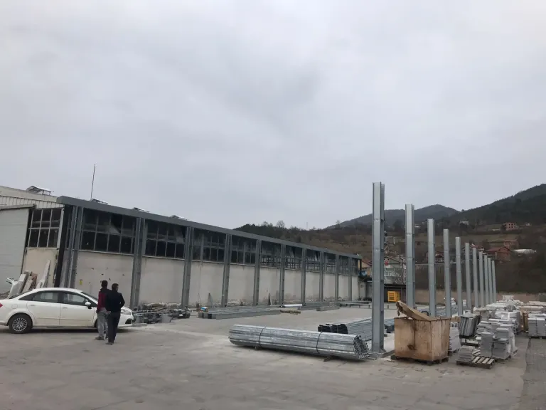 Projekt für gewerblichen Stahlbau – Bartın Yapı Çözümleri