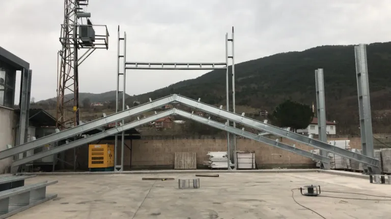 Projekt für gewerblichen Stahlbau – Bartın Yapı Çözümleri