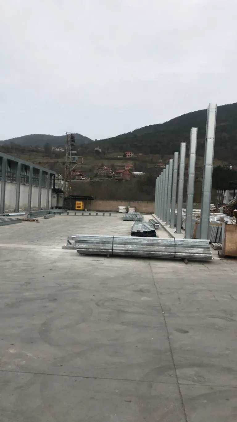 Projekt für gewerblichen Stahlbau – Bartın Yapı Çözümleri