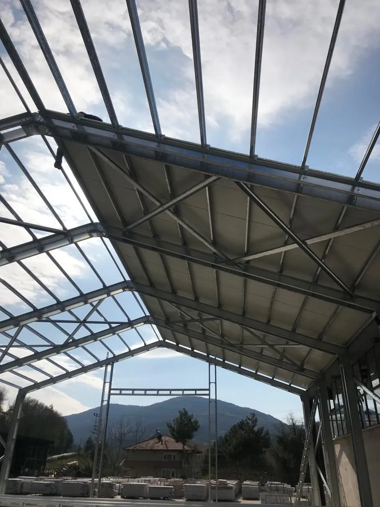Projekt für gewerblichen Stahlbau – Bartın Yapı Çözümleri