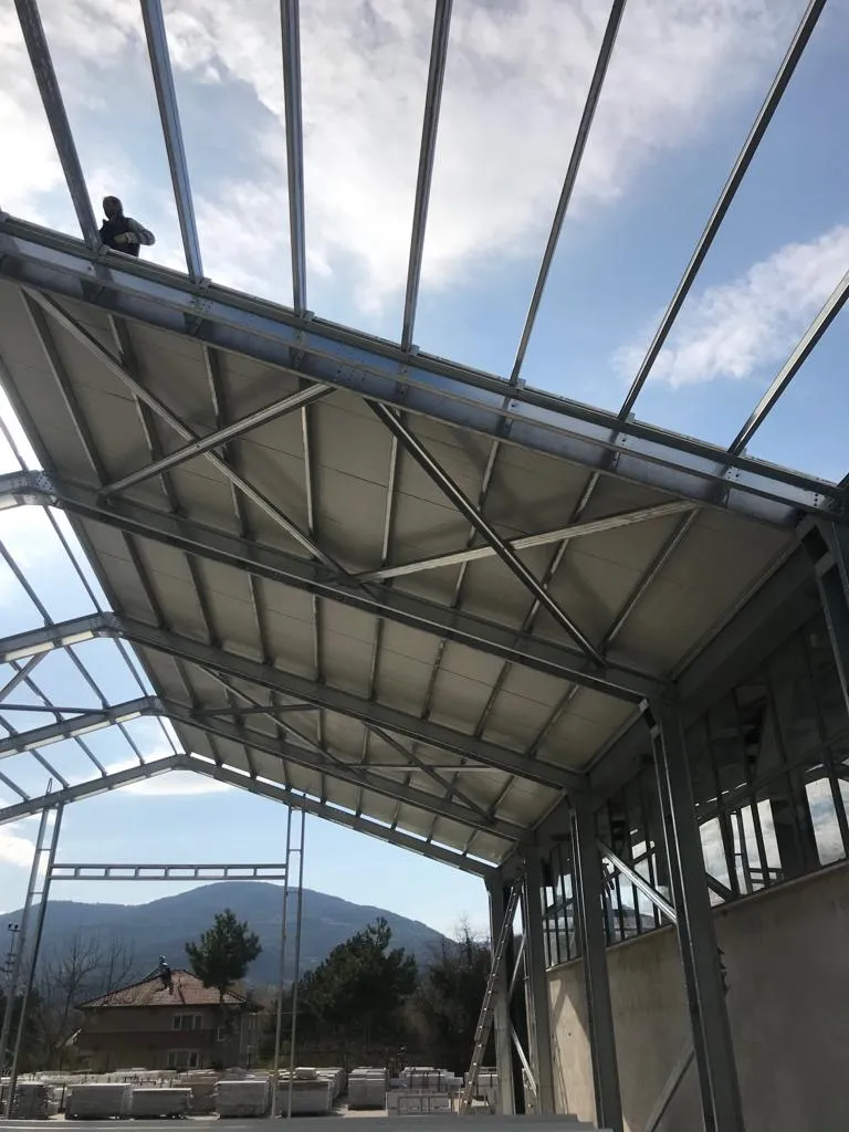 Projekt für gewerblichen Stahlbau – Bartın Yapı Çözümleri