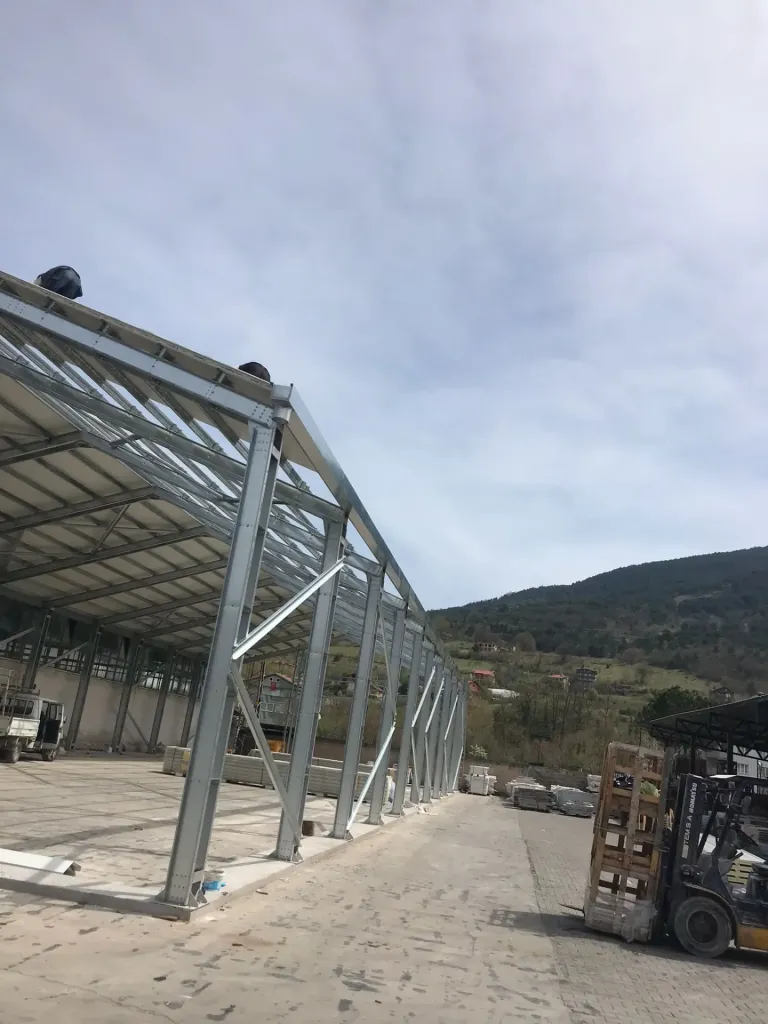 Projekt für gewerblichen Stahlbau – Bartın Yapı Çözümleri