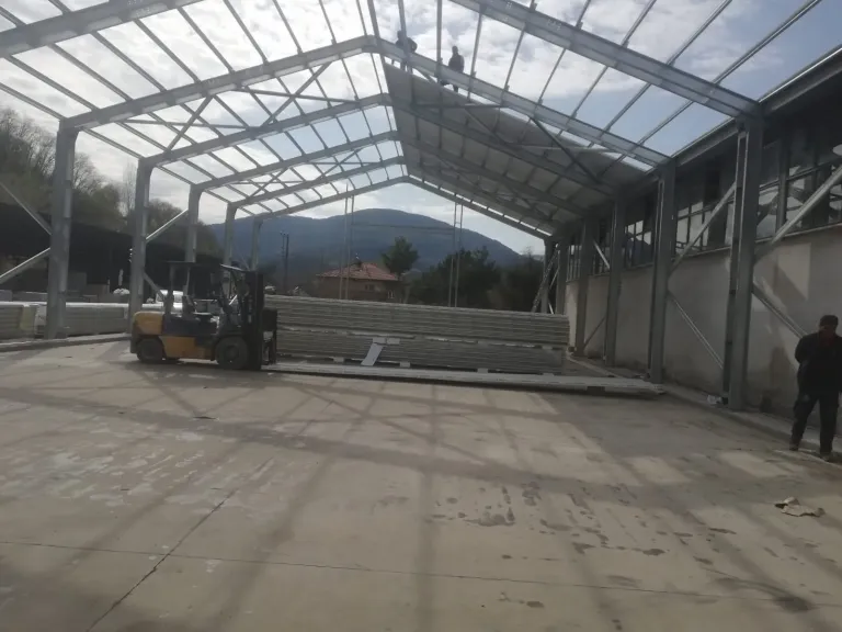 Projekt für gewerblichen Stahlbau – Bartın Yapı Çözümleri