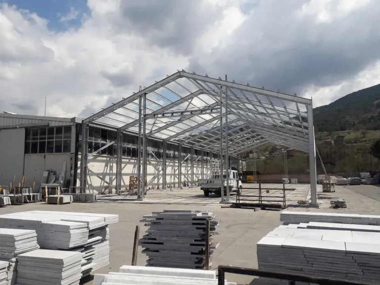Projekt für gewerblichen Stahlbau – Bartın Yapı Çözümleri